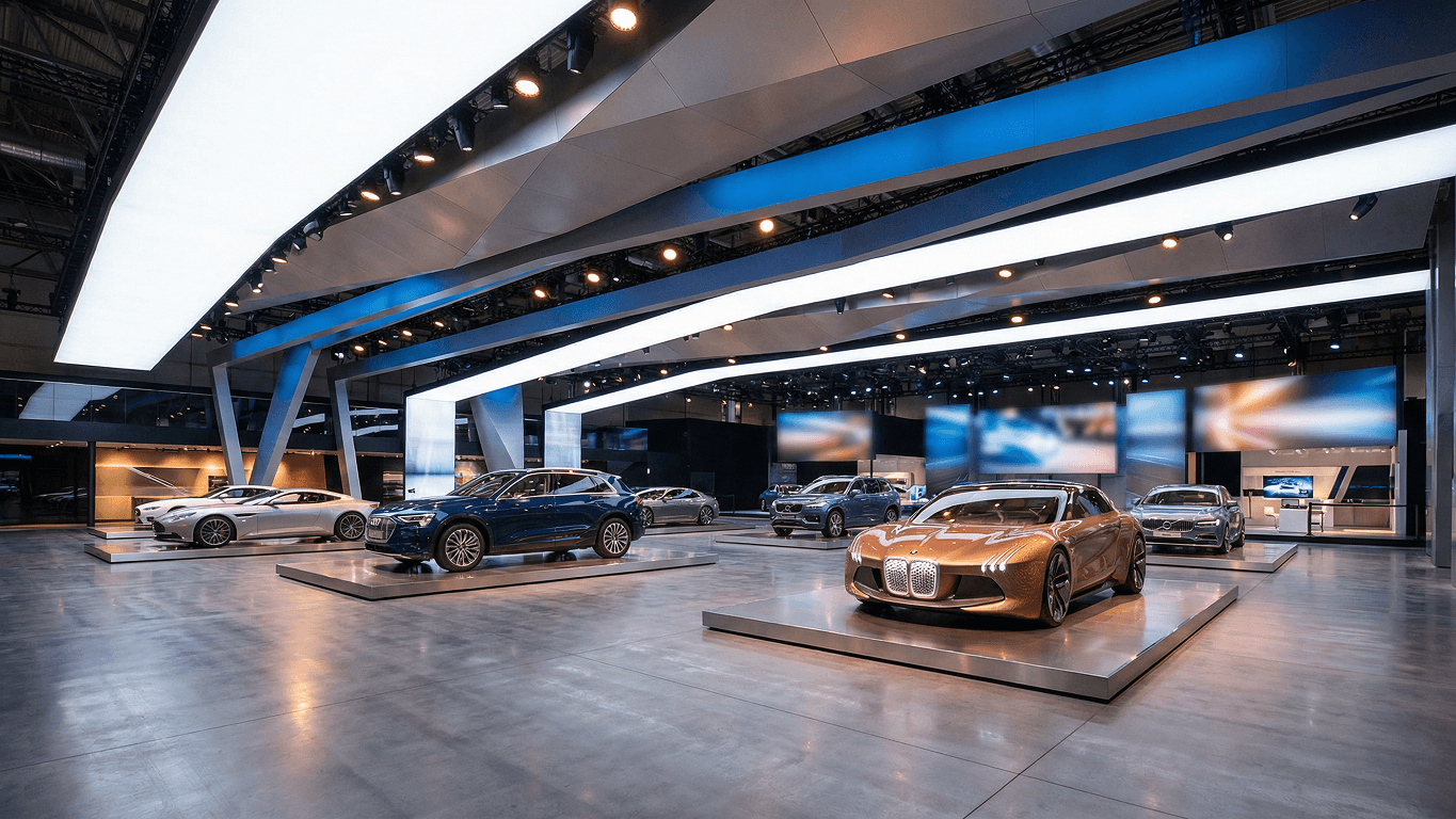 معارض السيارات والأحداث